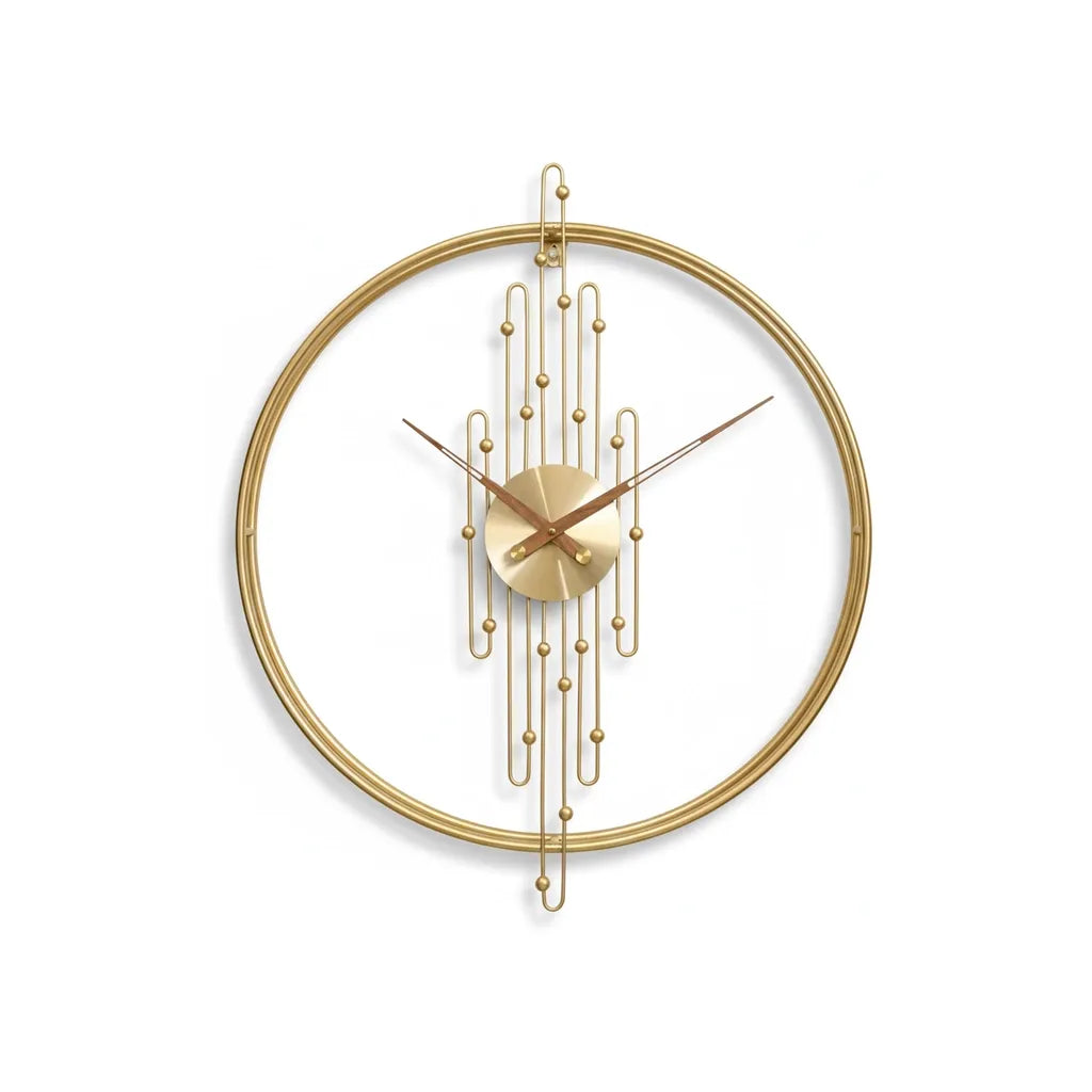 Horloge Murale Cercle Art Déco