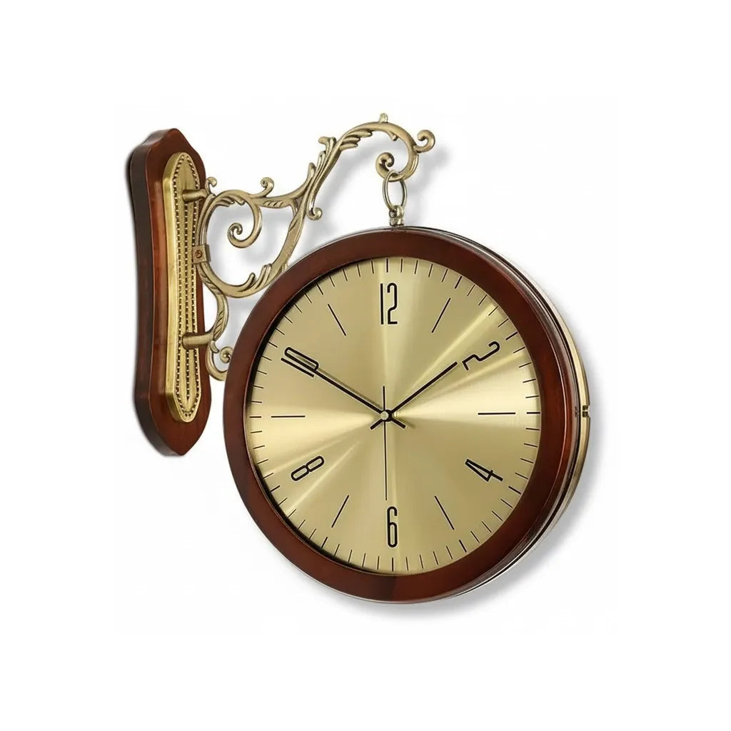 Horloge Murale Double Face Vintage