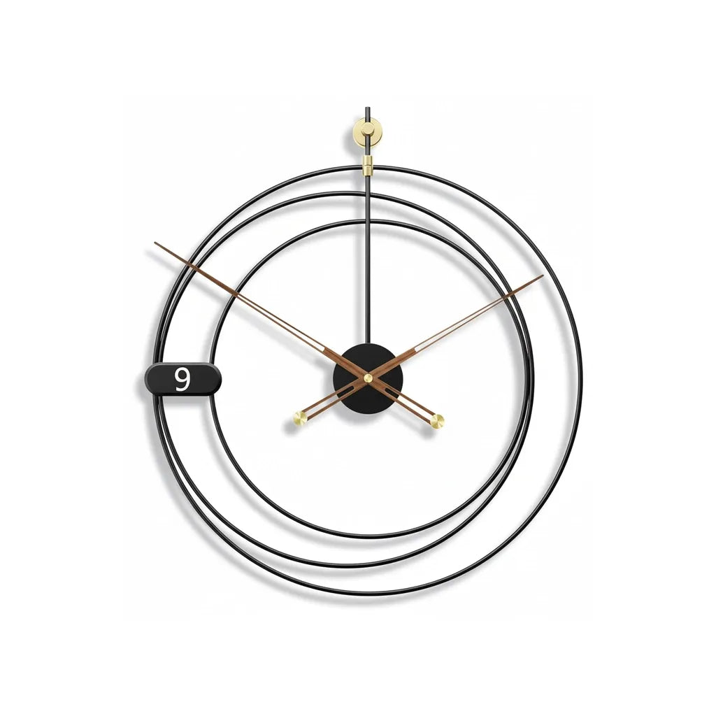 Horloge Murale Géométrique Moderne