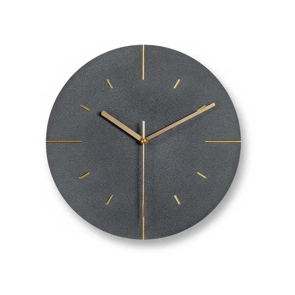 Horloge Murale Imitation Ciment