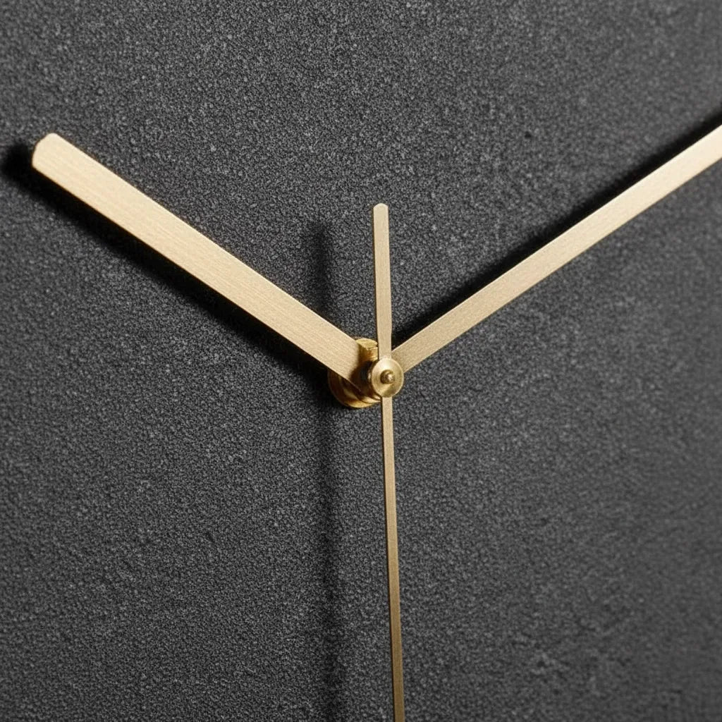 Horloge Murale Imitation Ciment