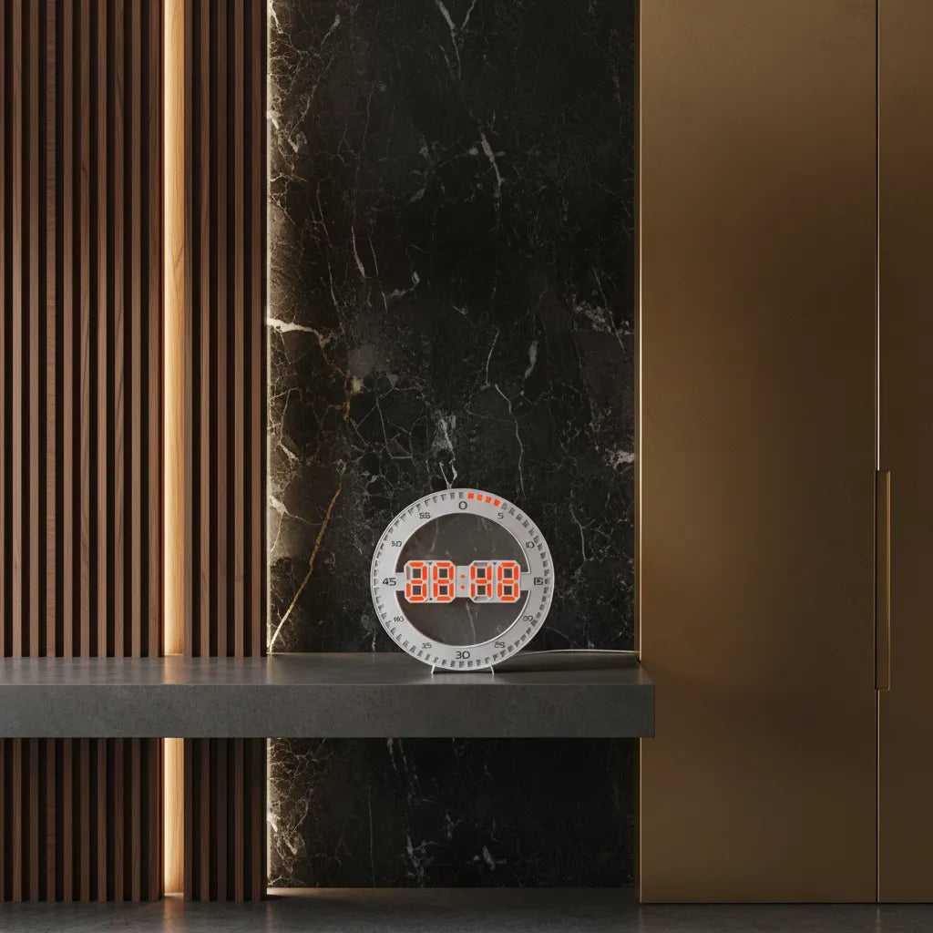 Horloge Murale LED 3D