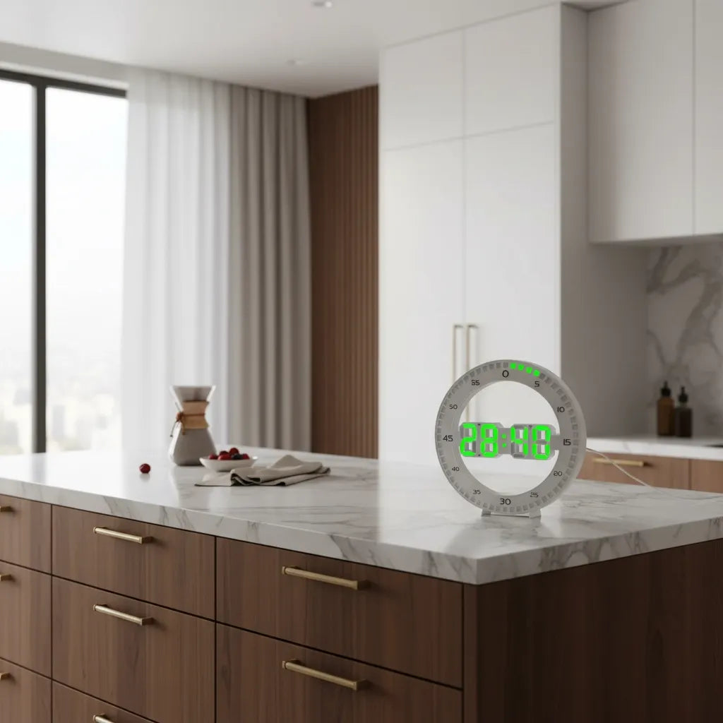 Horloge Murale LED 3D