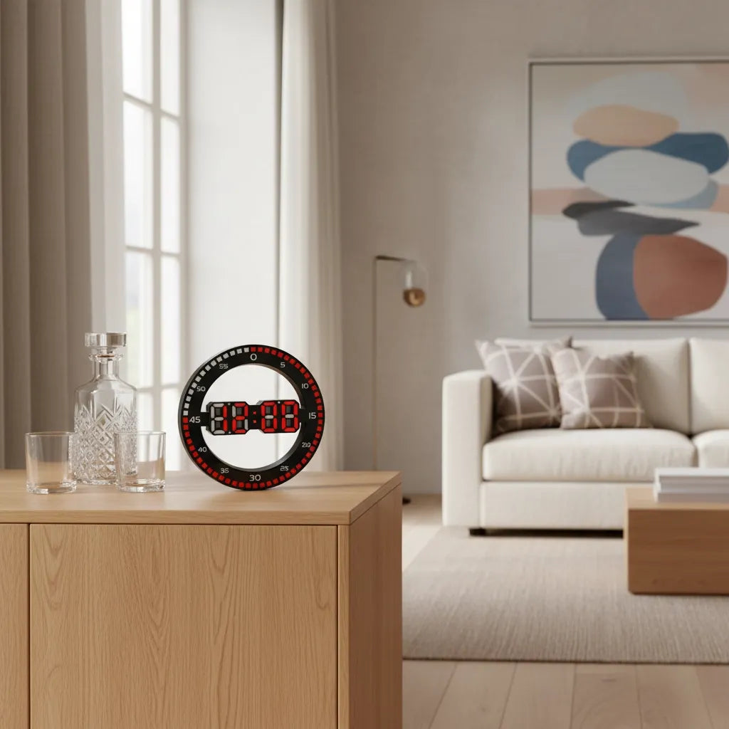 Horloge Murale LED 3D