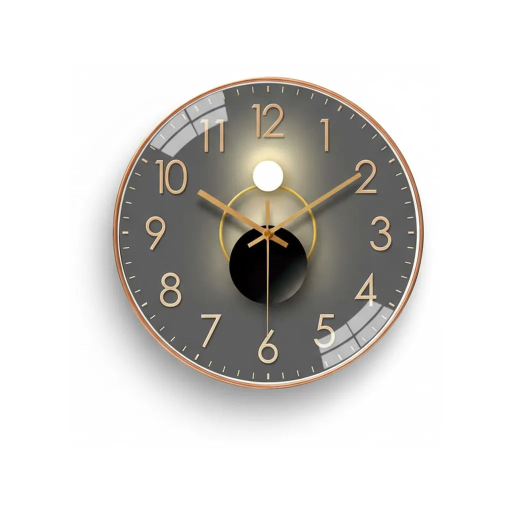 Horloge Murale Lumière et Ombre