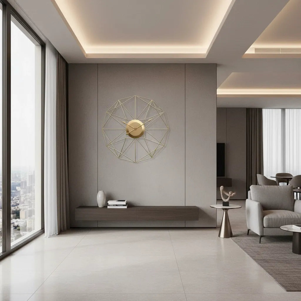 Grande Horloge Murale Design