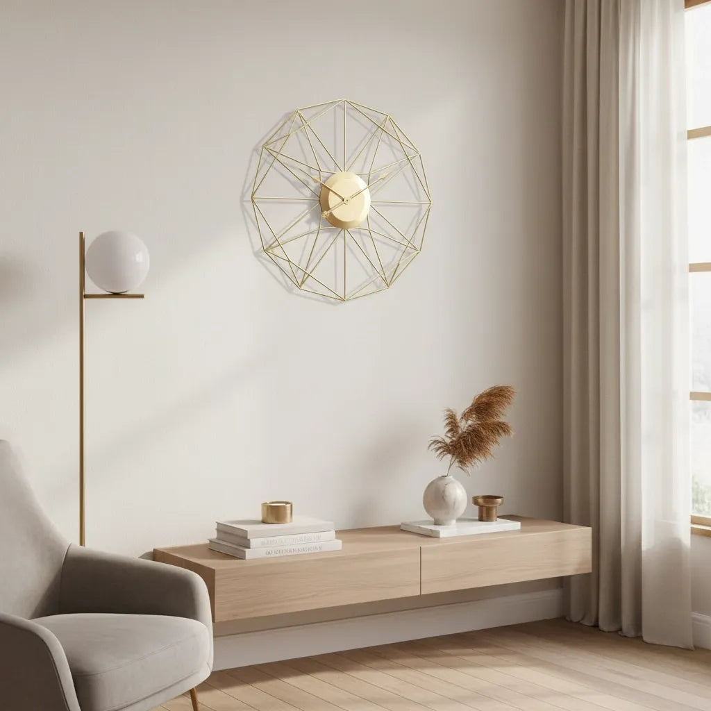 Grande Horloge Murale Design
