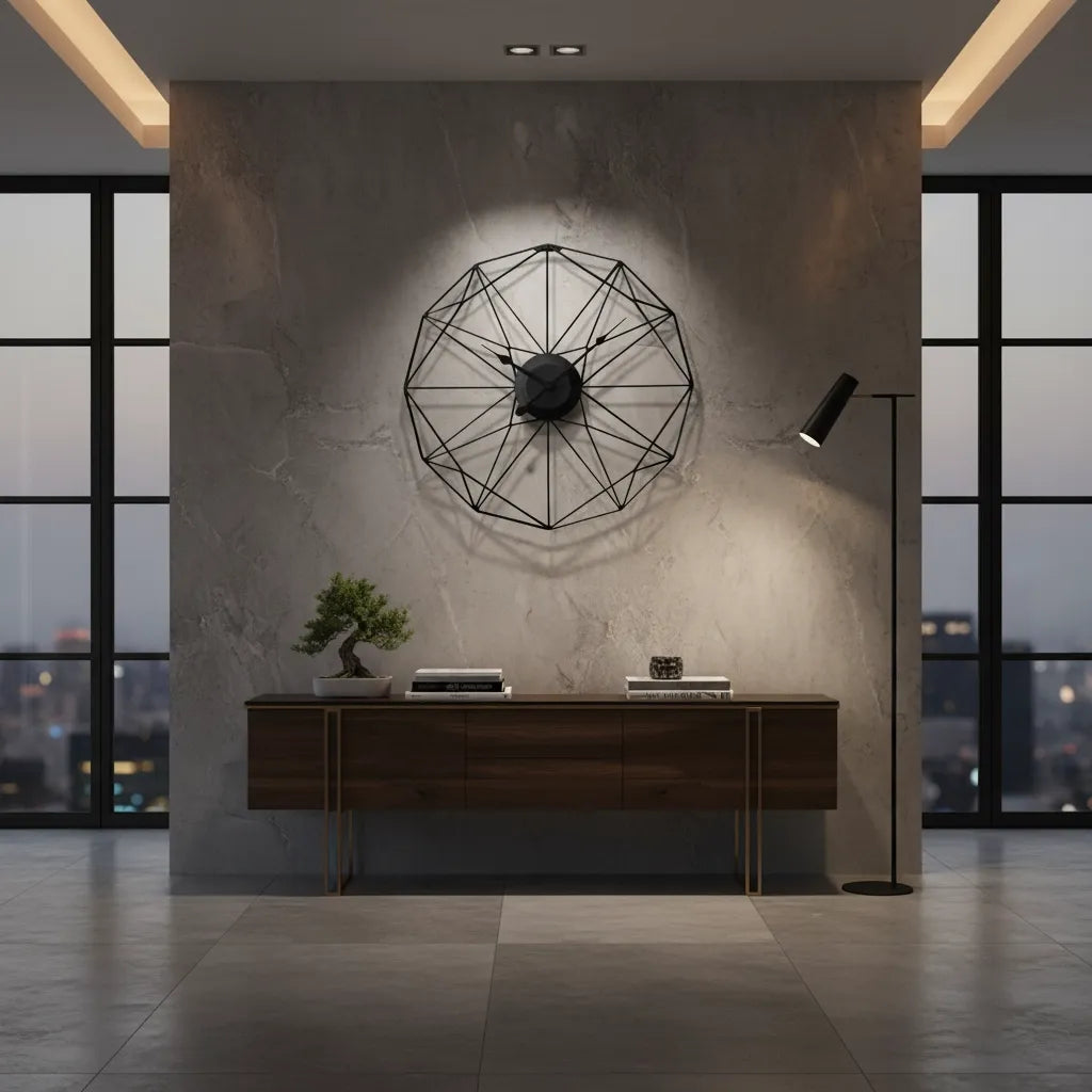 Grande Horloge Murale Design