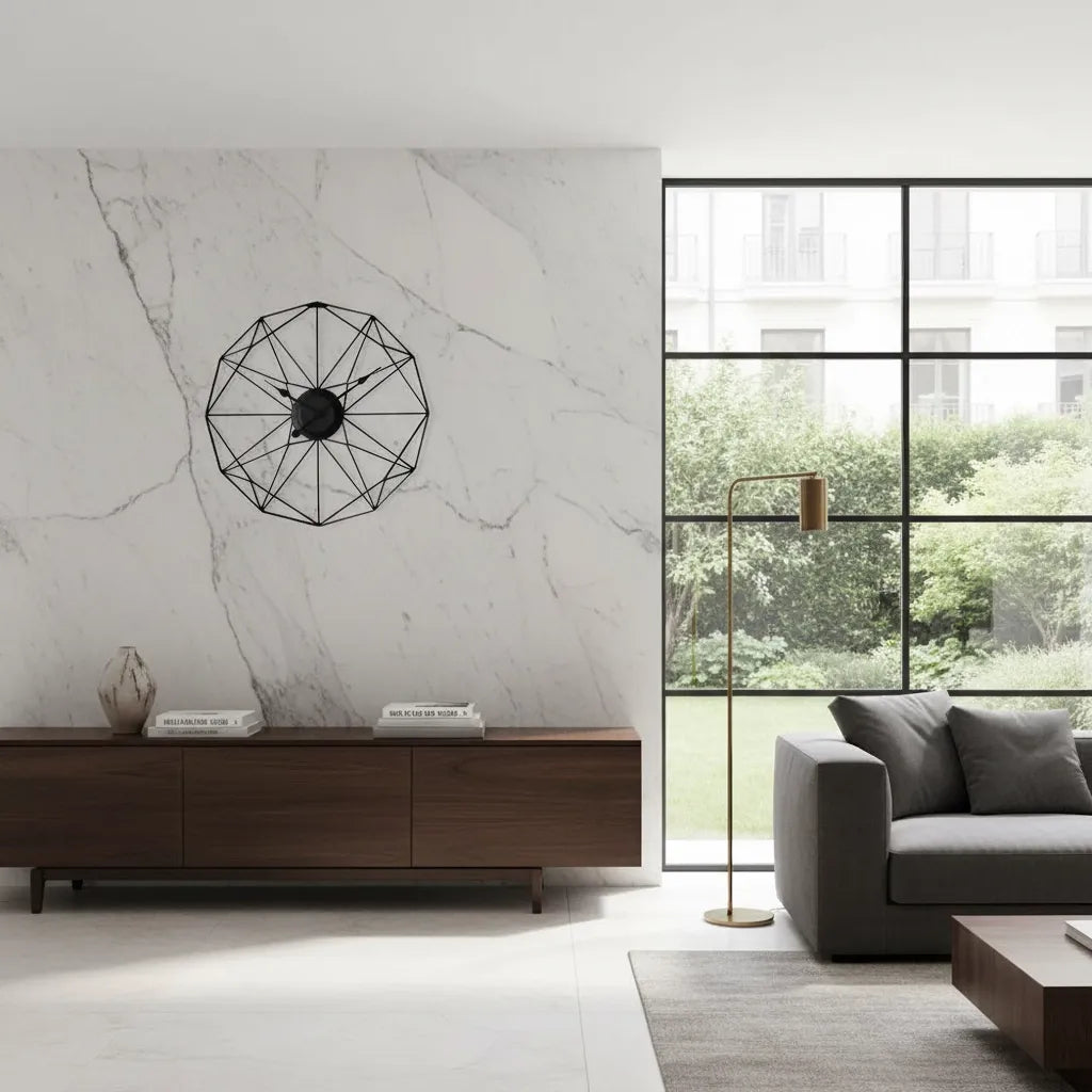 Grande Horloge Murale Design