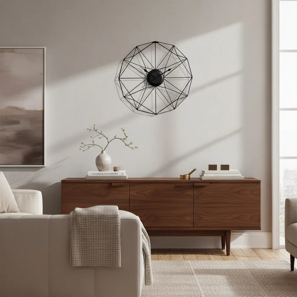 Grande Horloge Murale Design