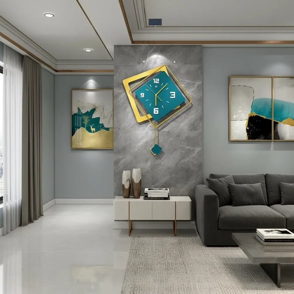 Horloge Murale Moderne 3D