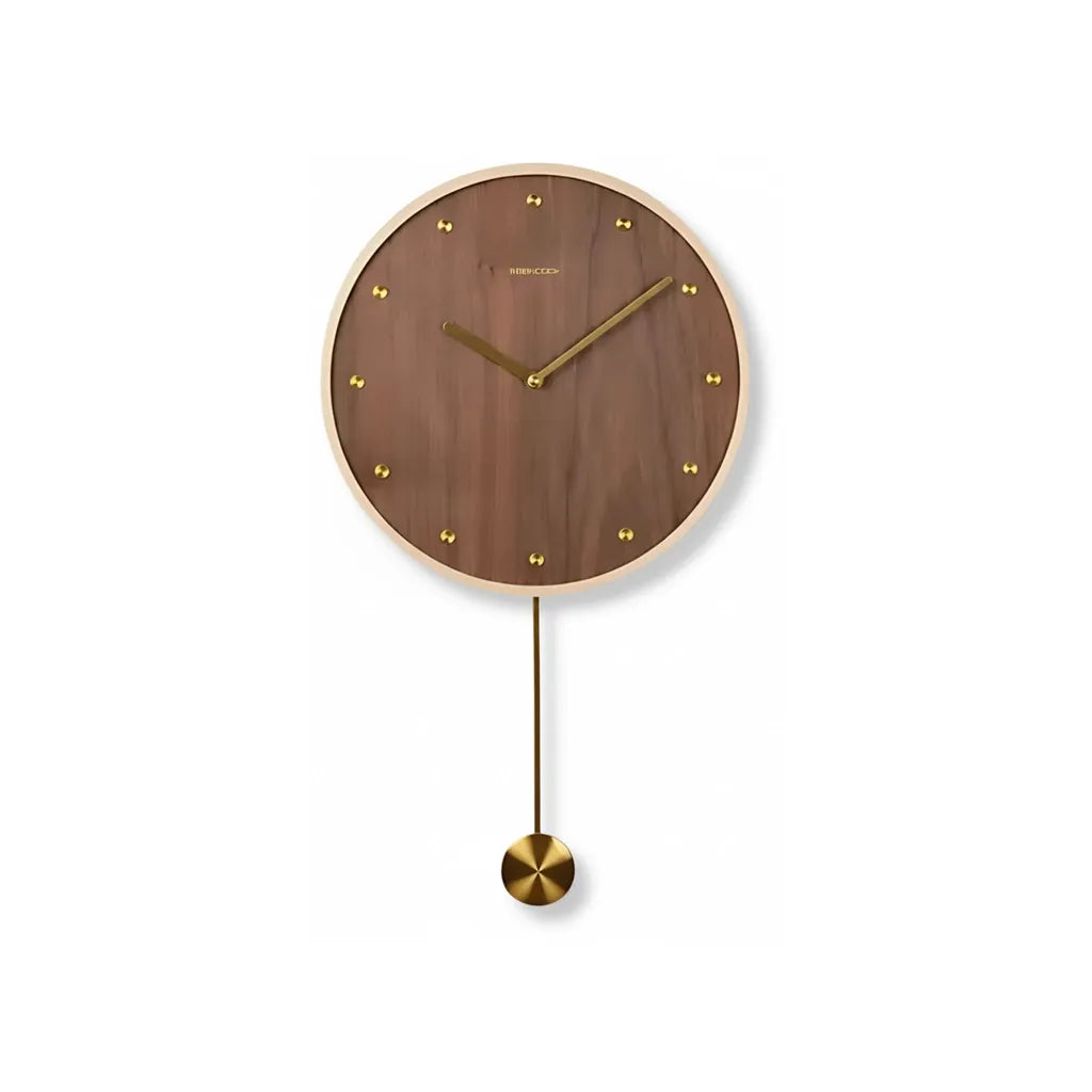 Horloge Murale Moderne avec Balancier