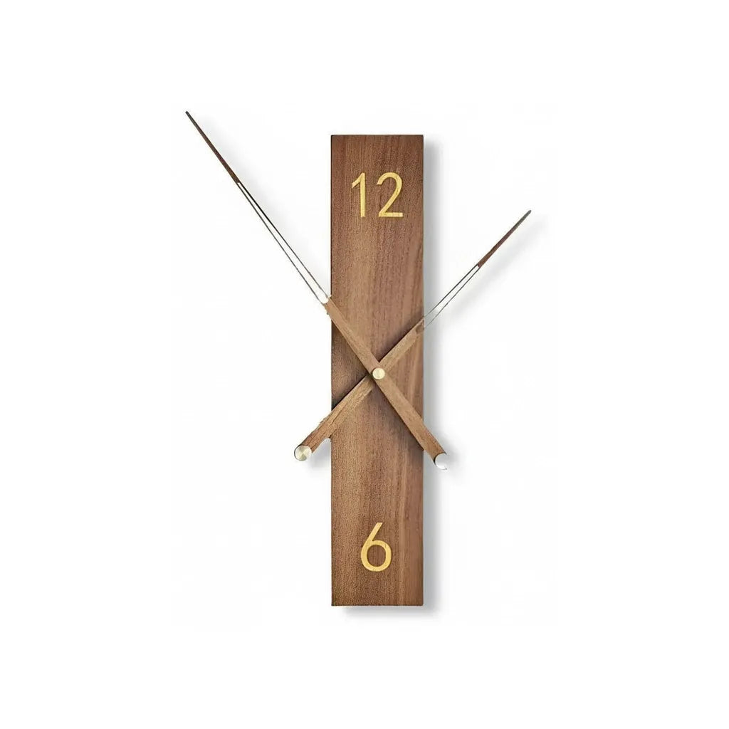 Horloge Murale Moderne Bois Massif