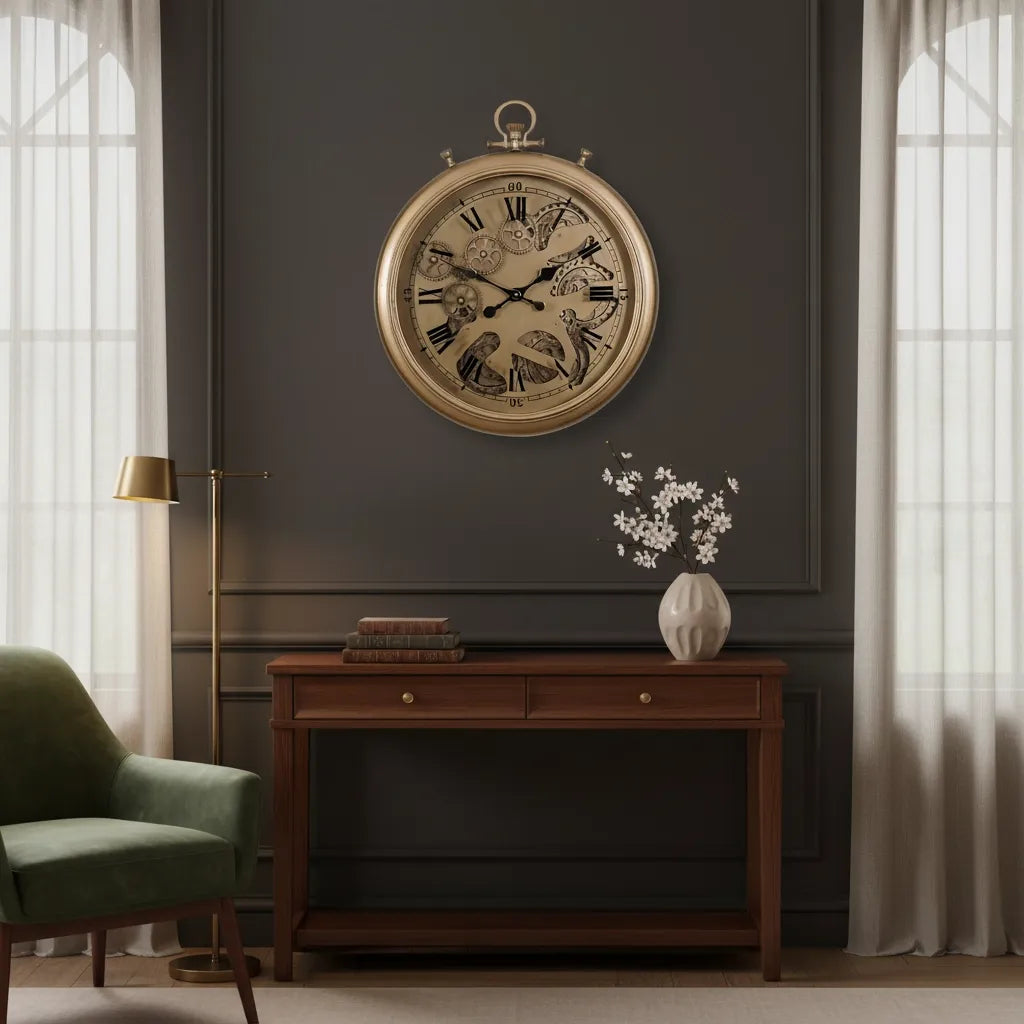 Horloge Murale Montre Gousset