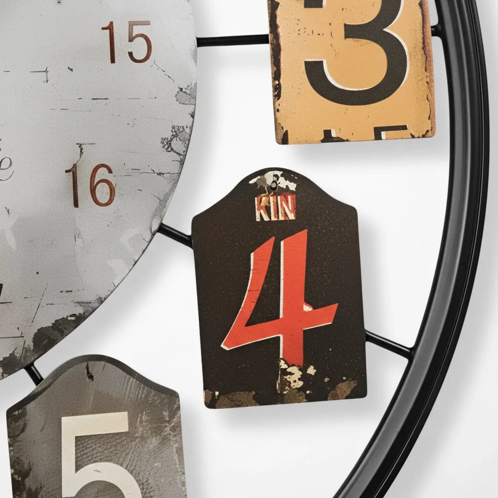 Horloge Murale Parfumerie Vintage