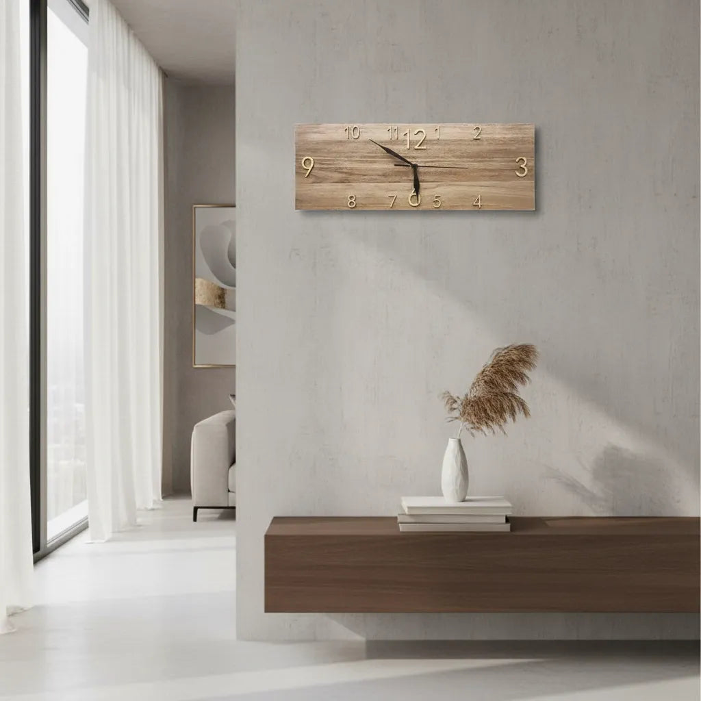 Horloge Murale Rectangulaire