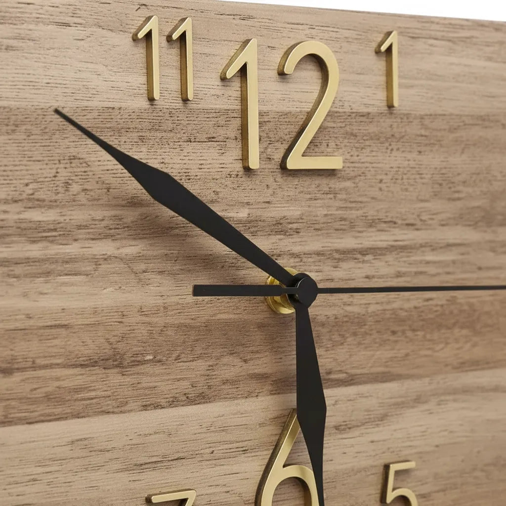 Horloge Murale Rectangulaire