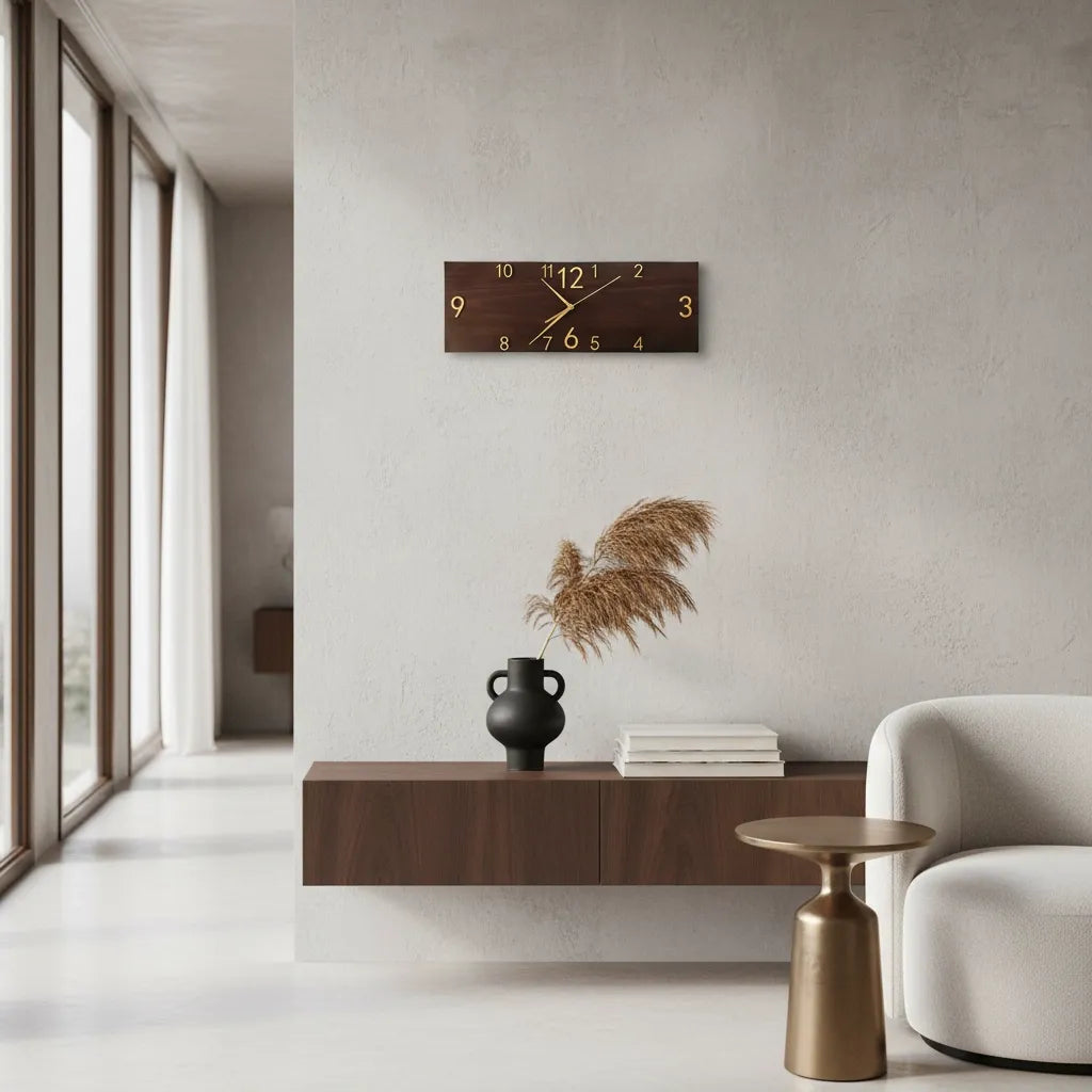 Horloge Murale Rectangulaire