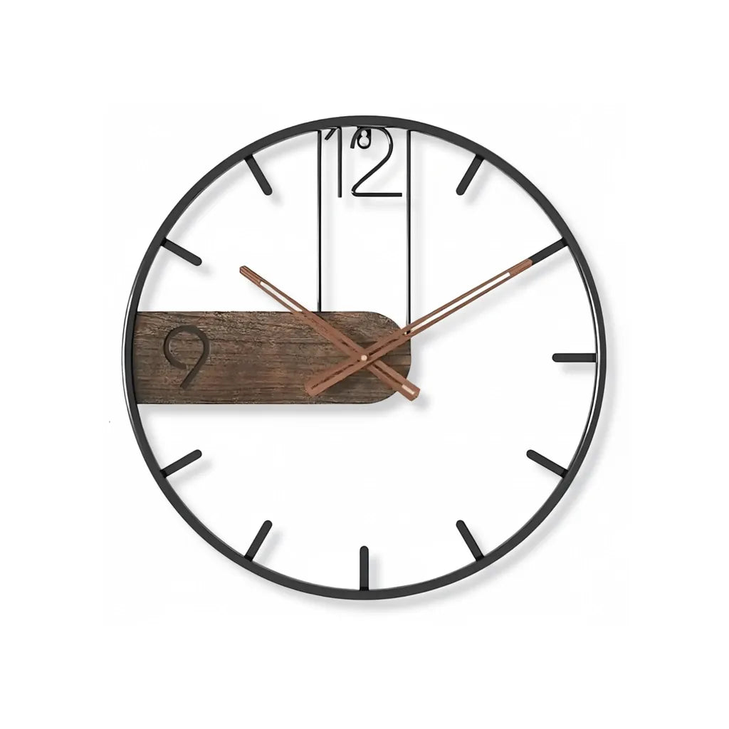 Horloge Murale Rustik Moderne