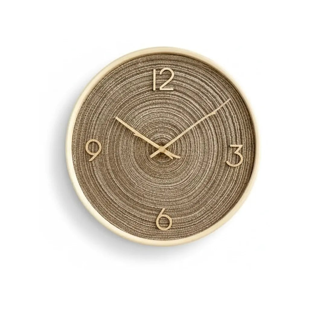 Horloge Murale Sable Doré