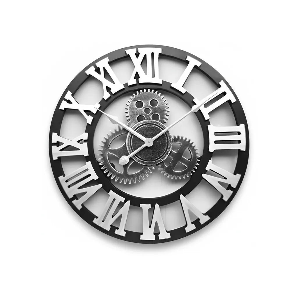 Horloge Murale Steampunk engrenage