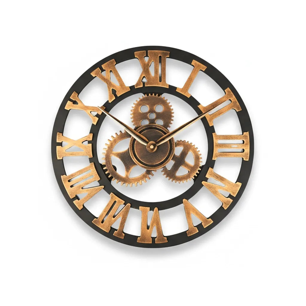 Horloge Murale Steampunk engrenage