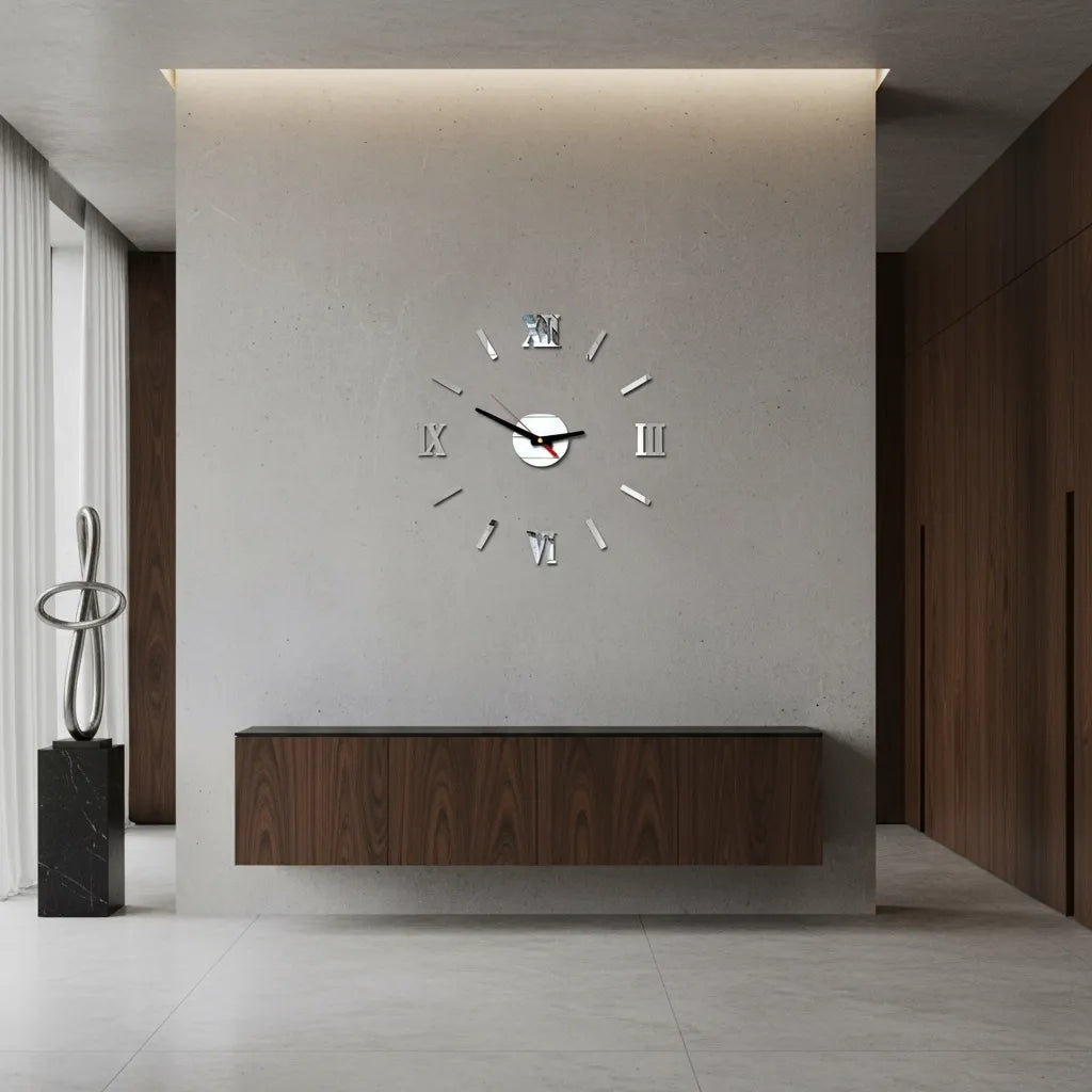 Horloge Murale Stickers 3D