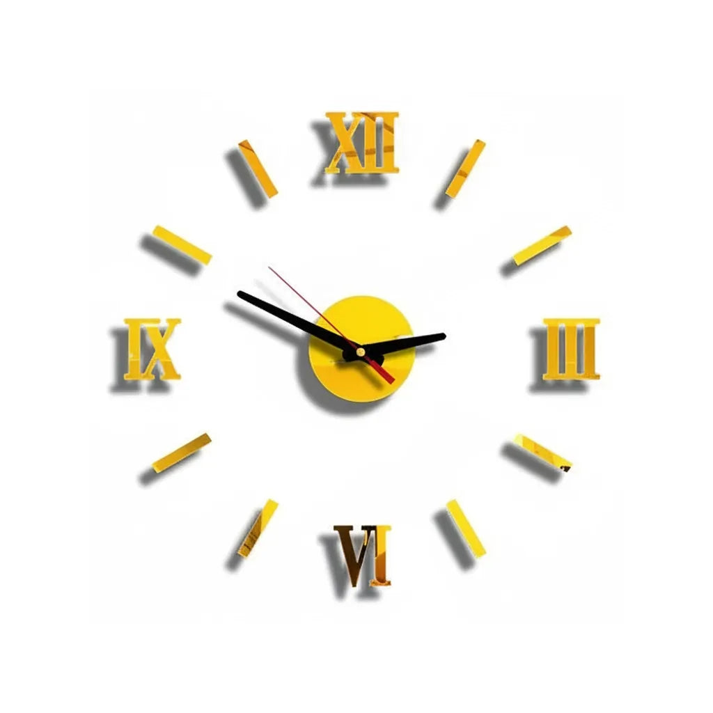 Horloge Murale Stickers 3D