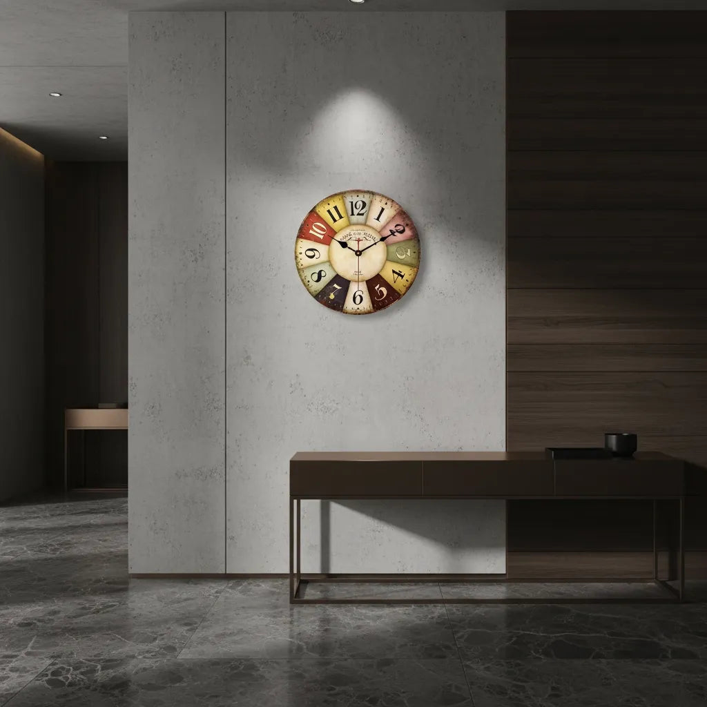 Horloge Murale vintage Cafe de la Tour