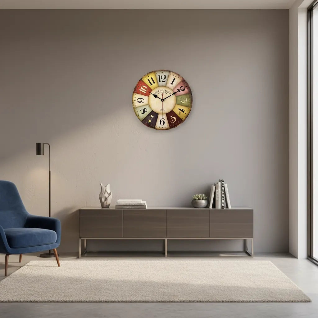 Horloge Murale vintage Cafe de la Tour