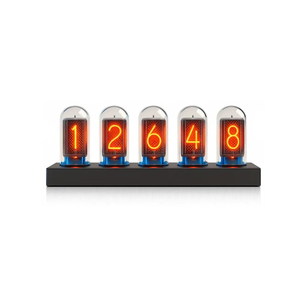 Horloge Nixie LED Futuriste