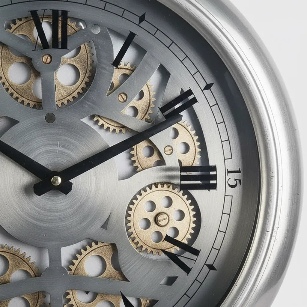 Horloge Rouage Tournant