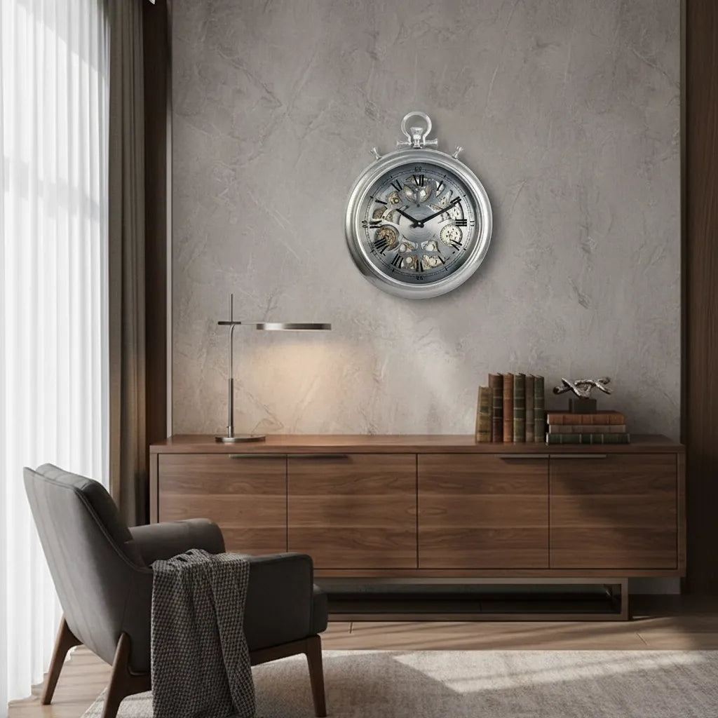 Horloge Rouage Tournant
