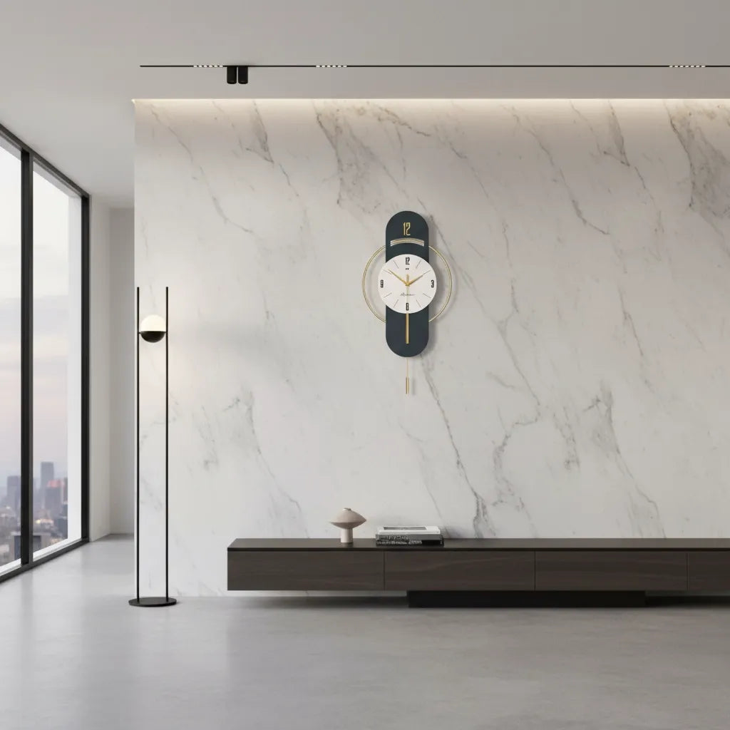 Pendule Mural Design