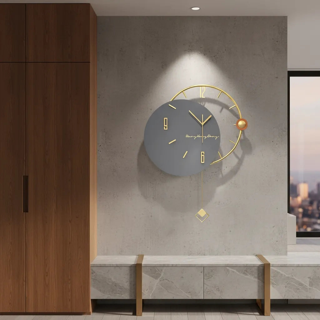 Pendule Murale Design Décalé