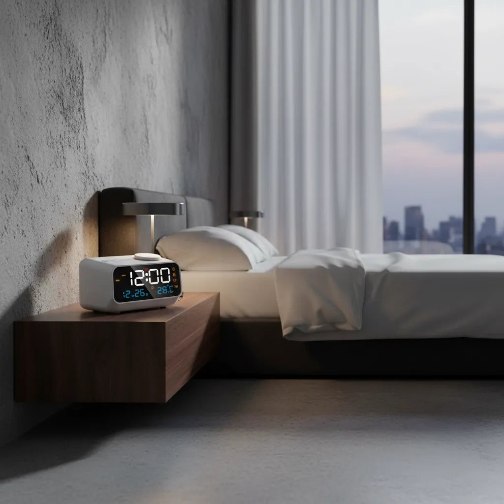Radio Réveil FM LED