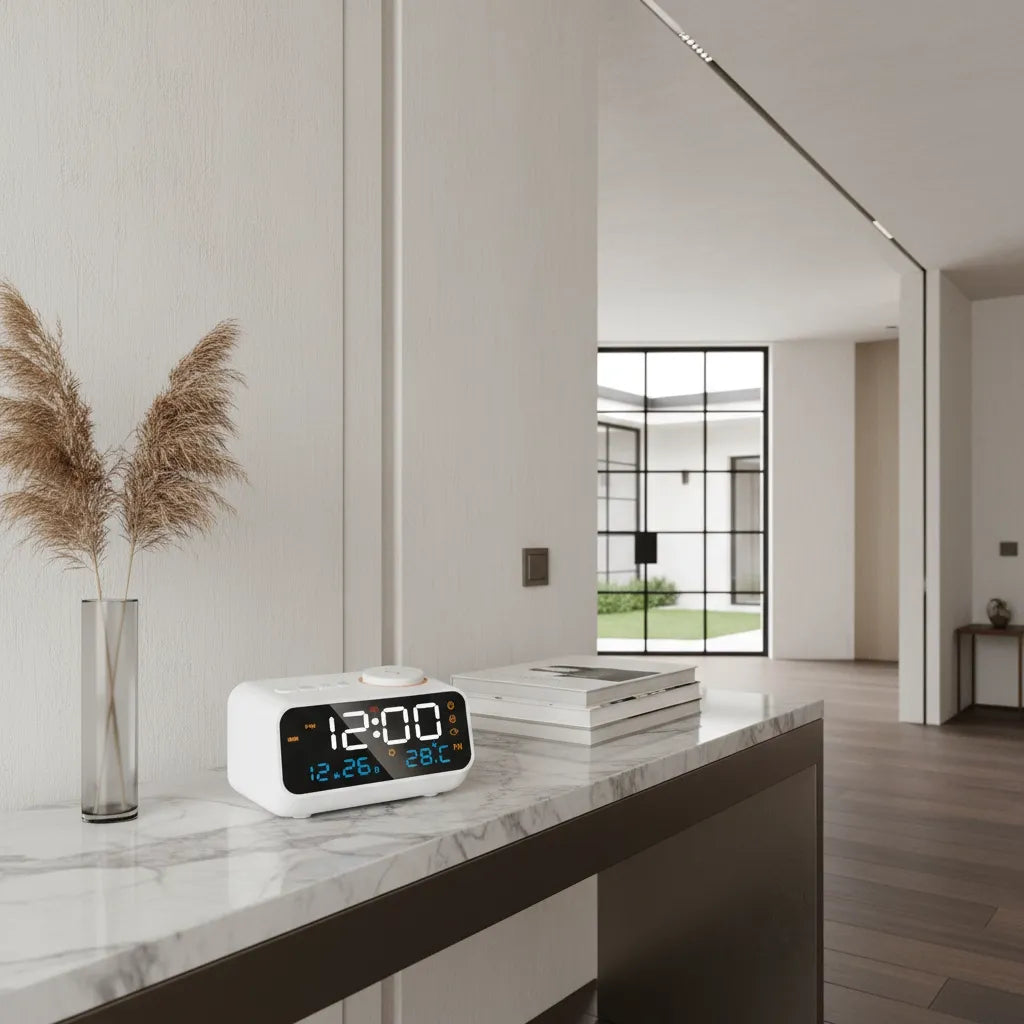Radio Réveil FM LED