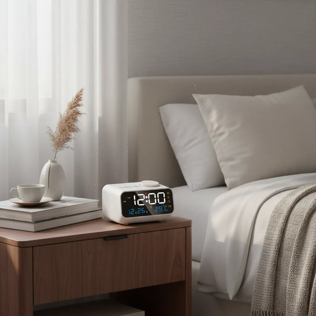 Radio Réveil FM LED