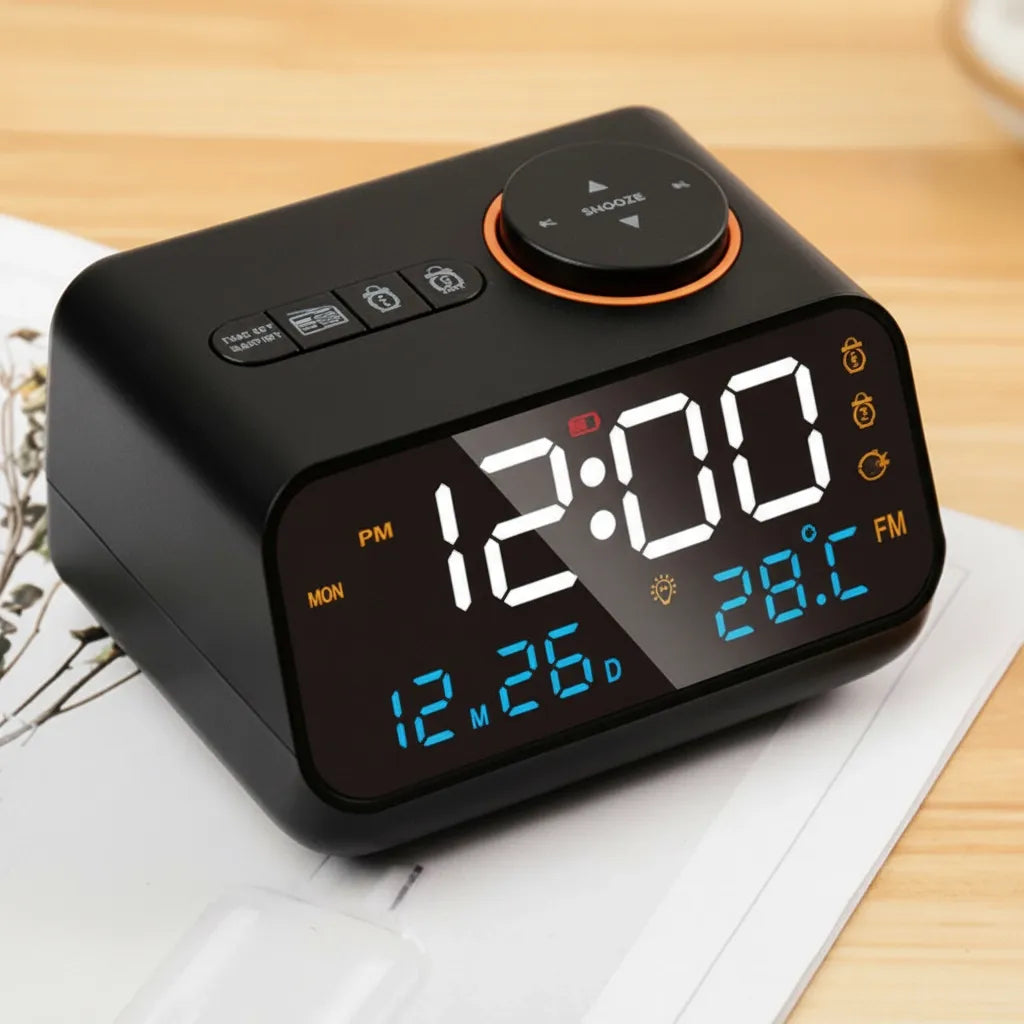 Radio Réveil FM LED