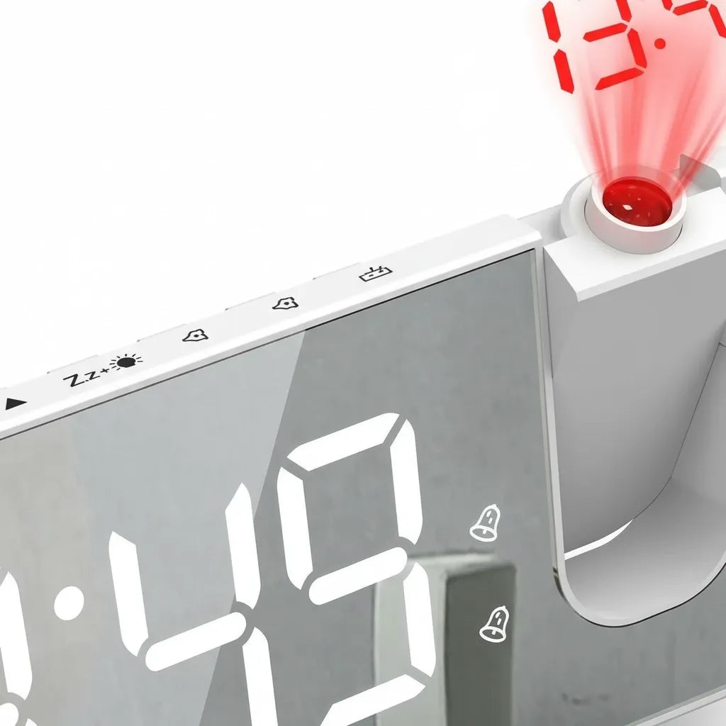 Réveil Double Alarme LED