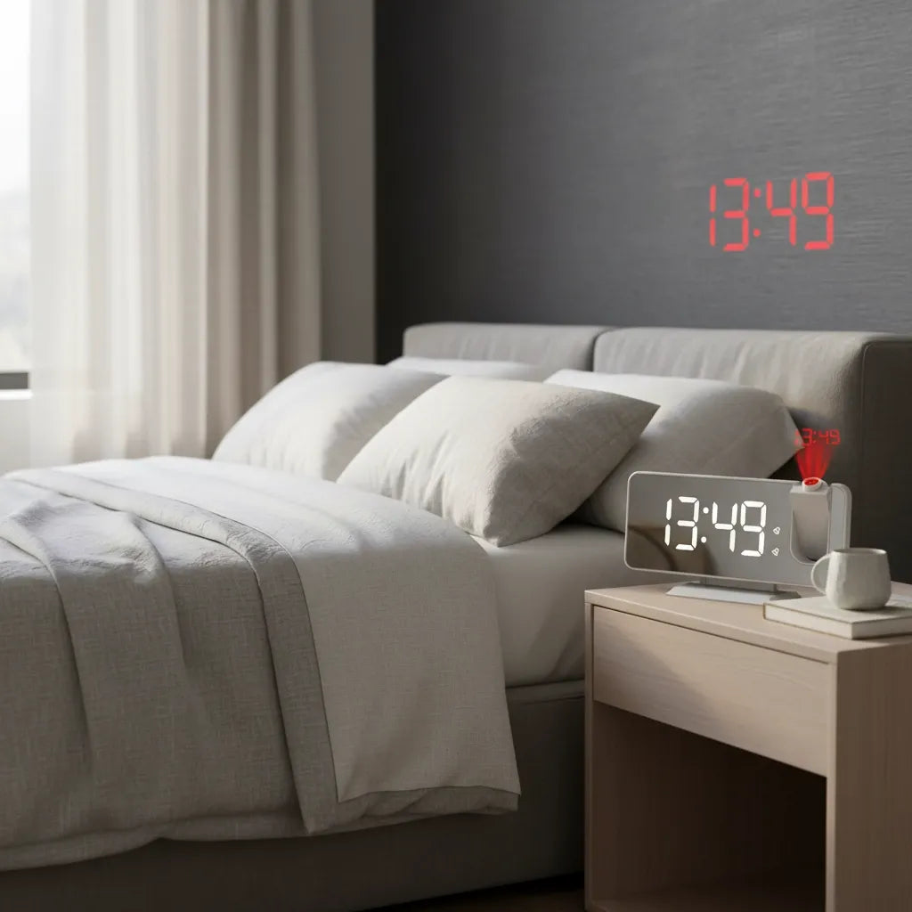 Réveil Double Alarme LED