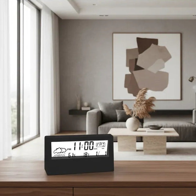 Réveil LCD Météo